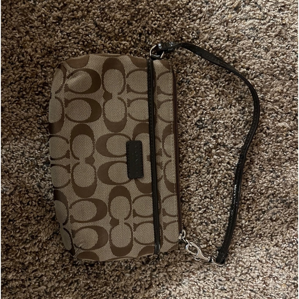 Authentic coach wristlet